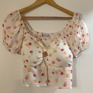 Floral Crop Top